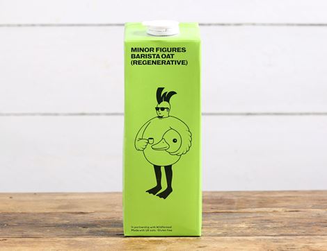 Barista Oat Regenerative Milk, Non-Organic, B Corp, Minor Figures (1L)