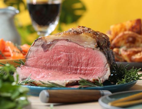 28 Day Dry Aged Rolled Beef Sirloin, Wild-Regenerative, Farm Wilder (1kg)