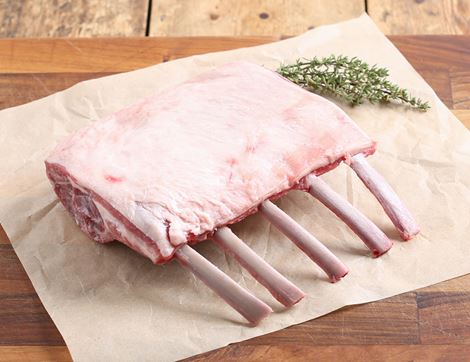 French Trimmed Rack of Hogget, Wild-Regenerative, Farm Wilder (450g)