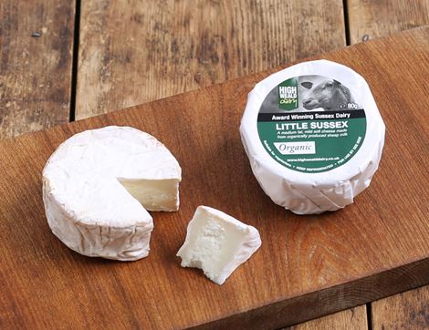 Little Sussex Sheep's Cheese, Organic, High Weald Dairy (80g)