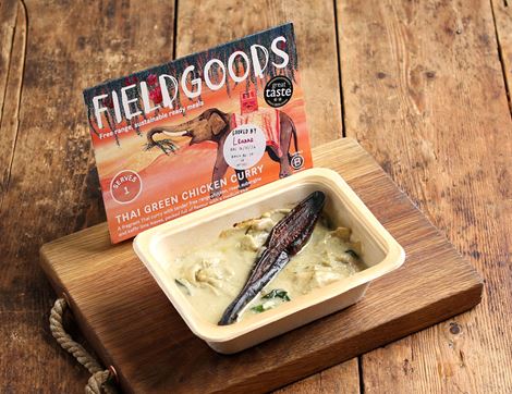 Thai Green Chicken Curry for One, B Corp, Non-Organic, Free Range, FieldGoods (280g)