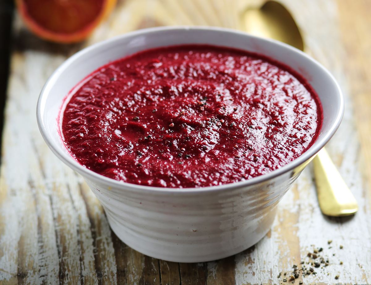 Roast Beetroot & Blood Orange Soup