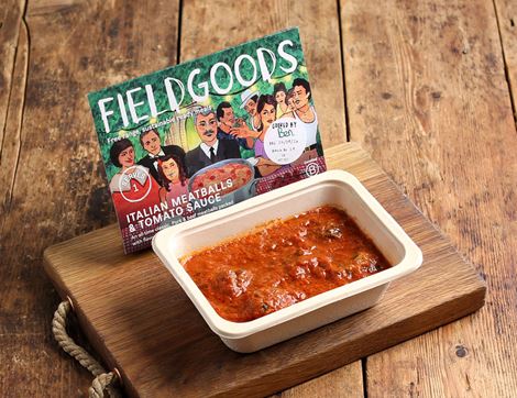 Italian Meatballs & Tomato Sauce for One, B Corp, Non-Organic, Freen Range, FieldGoods (320g)