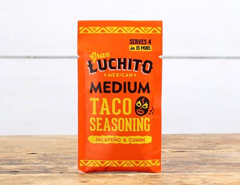Medium Taco Seasoning, B Corp, Non-Organic, Gran Luchito (28g)