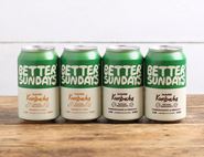 Hard Kombucha Mixed Pack, Non-Organic, Better Sundays (4 x 330ml)