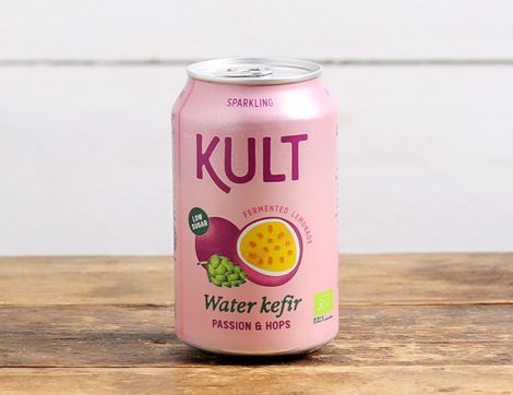 Passion & Hops Water Kefir, Organic, Kult (330ml)