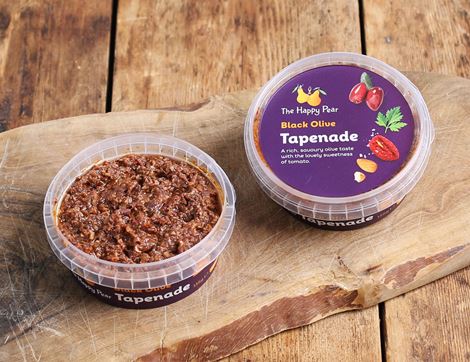 Black Olive Tapenade, B Corp, Non-Organic, The Happy Pear (135g)