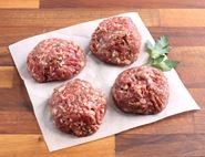 Beef Smash Burgers, Wild-Regenerative, Farm Wilder (450g, pack of 4)