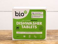 Plastic Free Eco Dishwasher Tablets, Bio-D (30 tabs)
