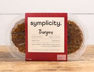 Fermented Vegetable Burgers, Non-Organic, Symplicity (230g)
