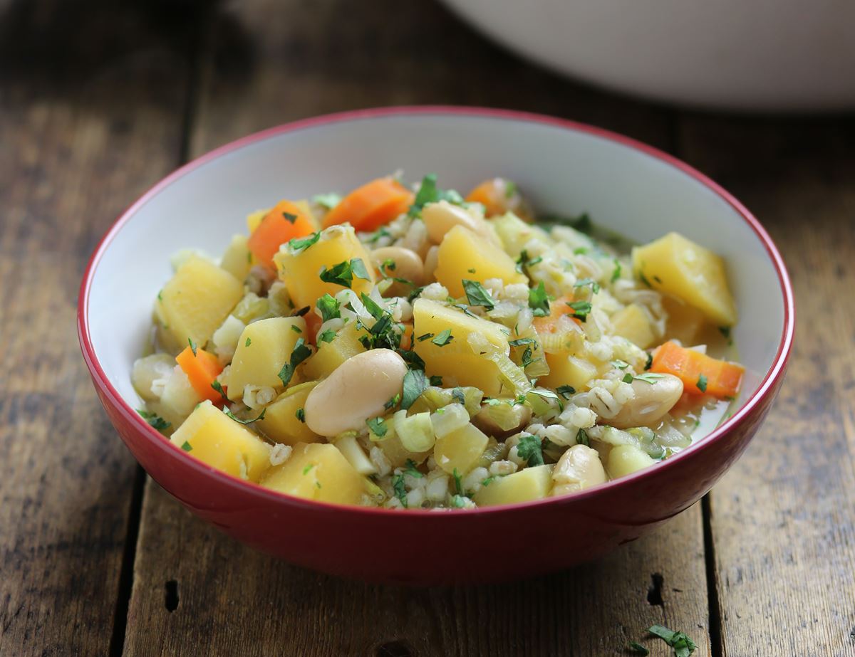 Butter Bean & Barley Stew