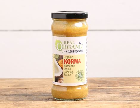 Korma Cooking Sauce, Organic, Real Organic (350g)