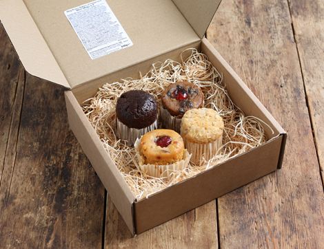 Mini Meg Cake Selection Box, B Corp, Non-Organic, Meg Rivers (Box of 4)