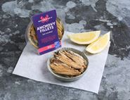 Hot Smoked Anchovy Fillets in Sunflower Oil, Seafood & Eat It (100g)