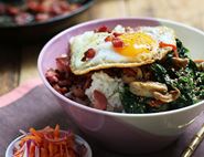 Bacon & Duck Egg Bi Bim Bap