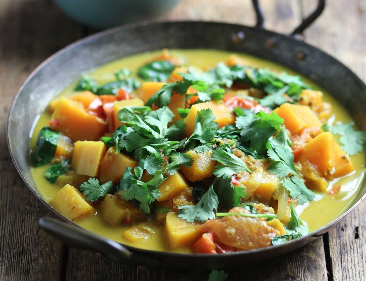 Bombay Squash & Tomato Curry