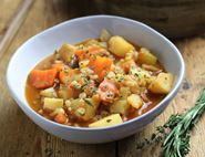 Hearty Vegetable & Barley Hot Pot