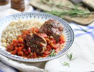 Pork Medallions with Red Pepper Sauce