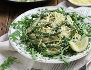 Wild Garlic, Lemon & Asparagus Carbonara