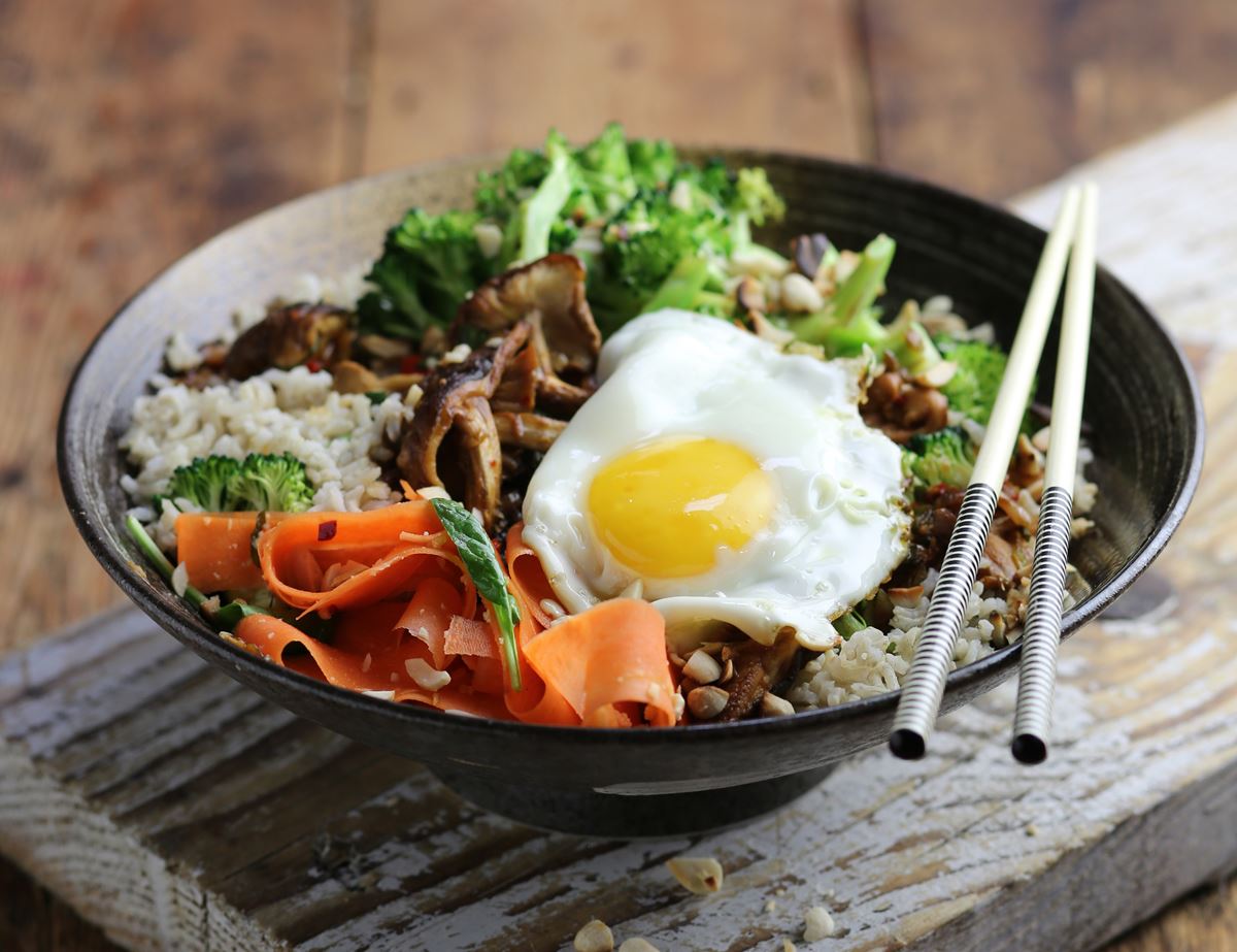 Bi Bim Bap Shiitake Rice Bowl