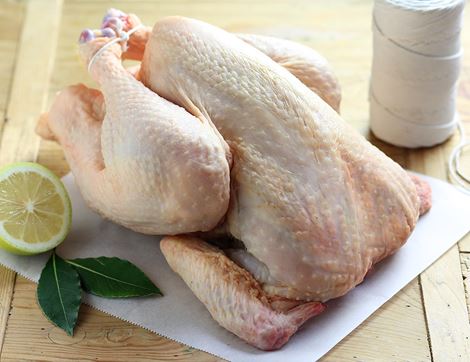 Chicken, Whole, with Giblets, Organic, Abel & Cole (1.4kg)