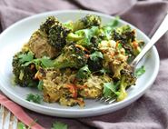 Potato & Broccoli Curry with Cashew Cream