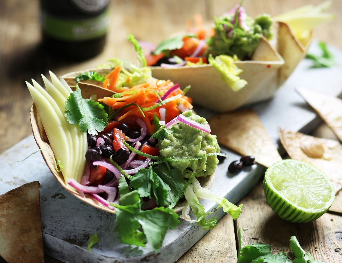 Mango & Creamed Avocado Taco Bowls