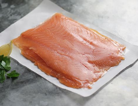Smoked Organic Farmed Salmon, Inverawe (400g)