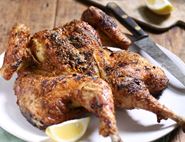 Barbecued Satay Spatchcock Chicken