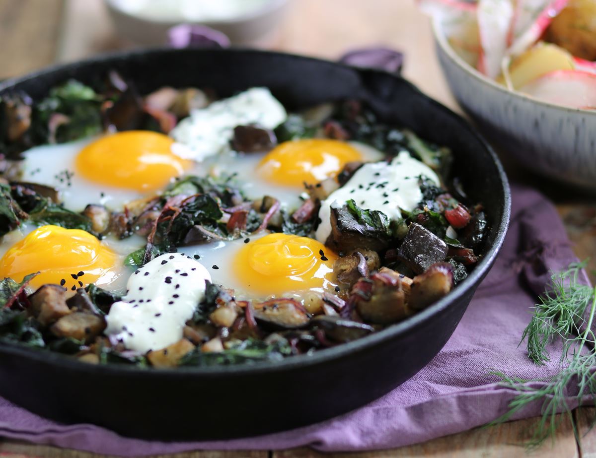 Turkish Baked Duck Eggs