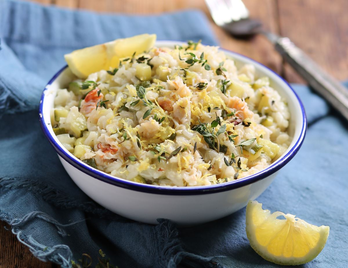 Crab, Lemon & Thyme Risotto