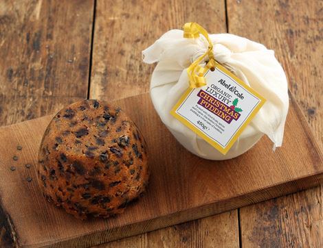 Luxury Christmas Pudding, Organic, Abel & Cole (450g)