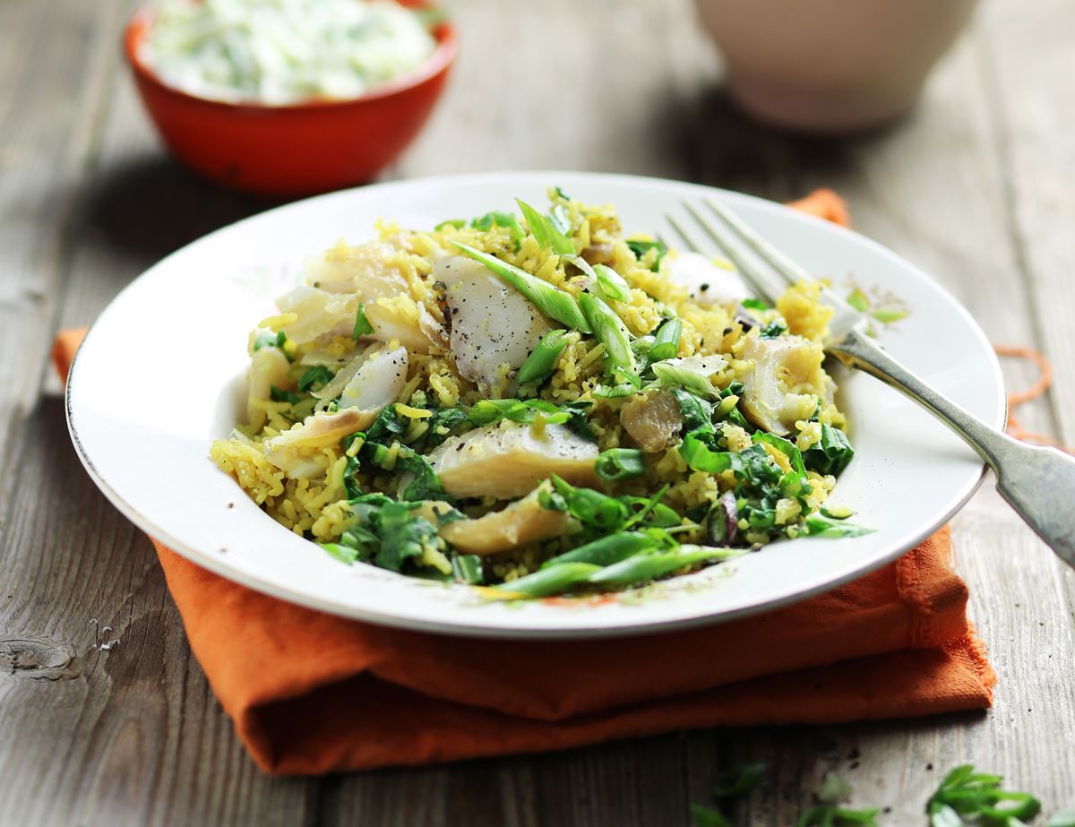 Frying Pan Smoked Haddock Kedgeree