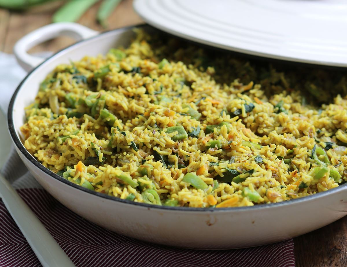 Lebanese Caramelised Rice & Lentils