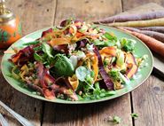 French Rainbow Carrot Salad