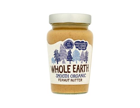 Smooth Peanut Butter, Whole Earth (340g)