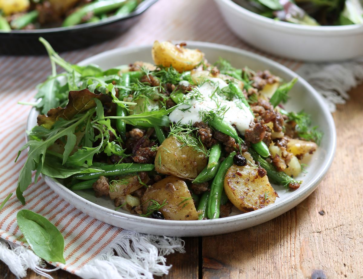 Scandinavian Beef & Potato Hash