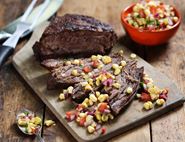 Smoky Brisket with Mexican Sweetcorn Salsa