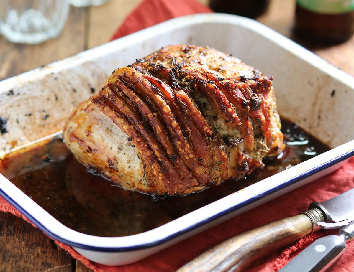 Roast Pork with Rosemary & Fennel Crackling