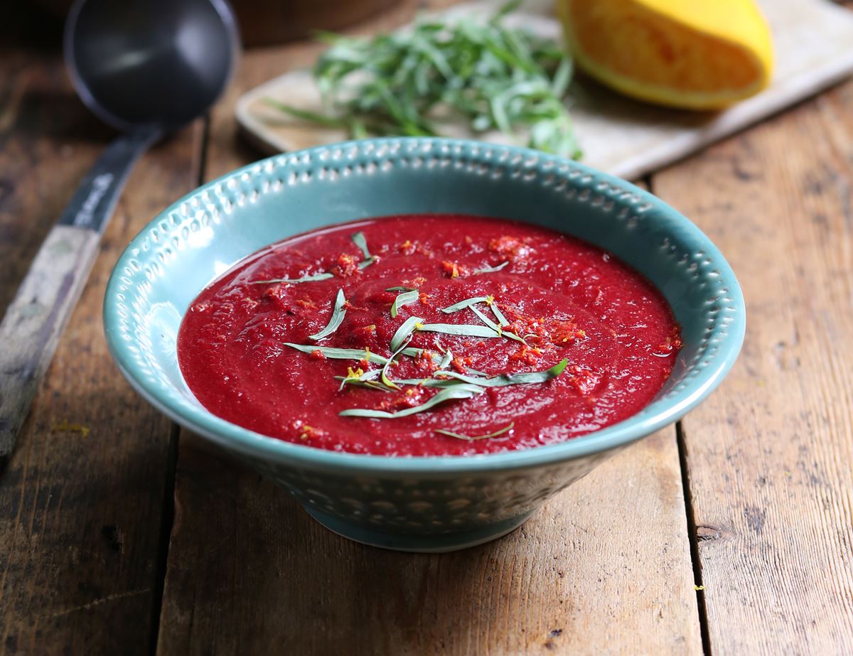 Beetroot & Tarragon Soup