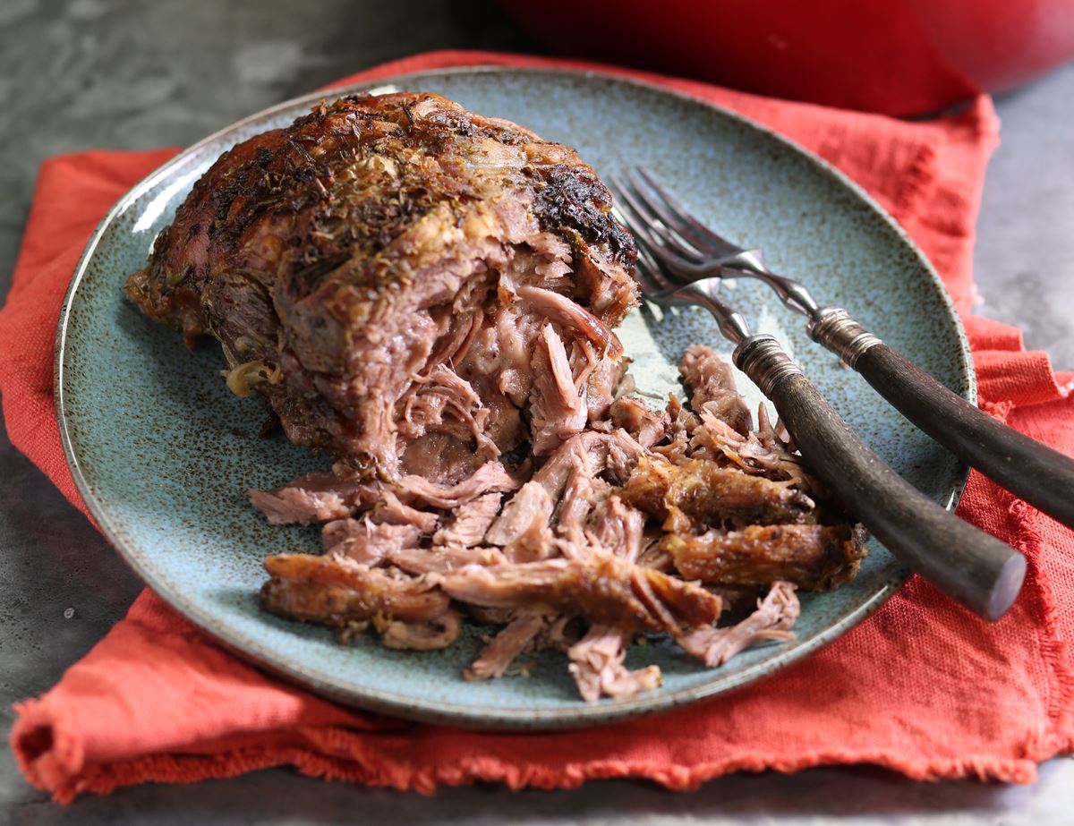 Pot Roasted Shoulder of Lamb