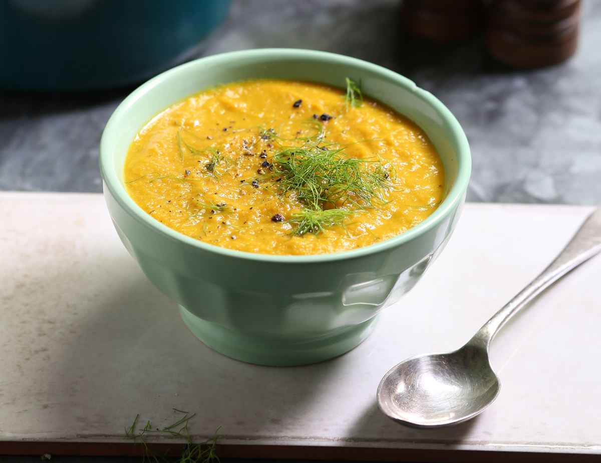 Caramelised Fennel & Carrot Soup