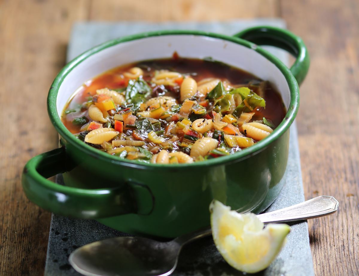 Gnocchetti, Chard & Lemon Soup