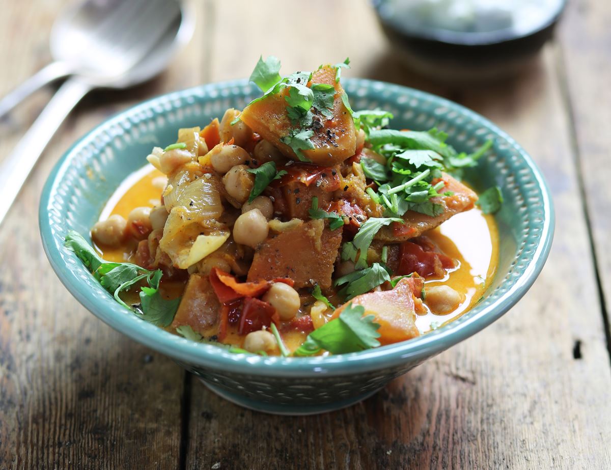 Sweet Potato Chana Masala