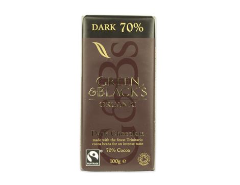 Dark 70% Chocolate, Organic, Green & Black's (100g)