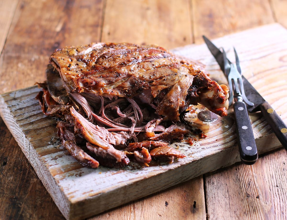 zSlow Roast Shoulder of Lamb