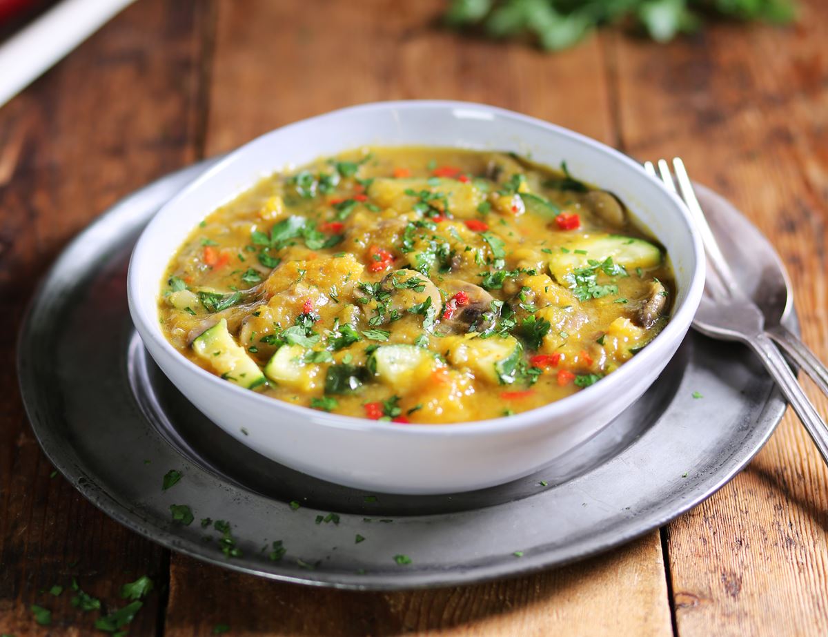 Thai Courgette & Butternut Squash Curry