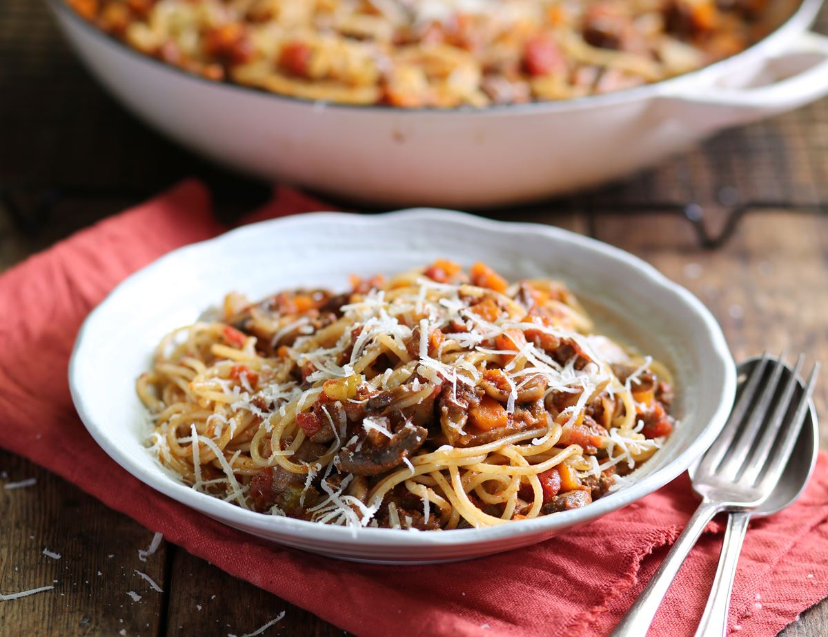 Slow Cooker Spaghetti Bolognese