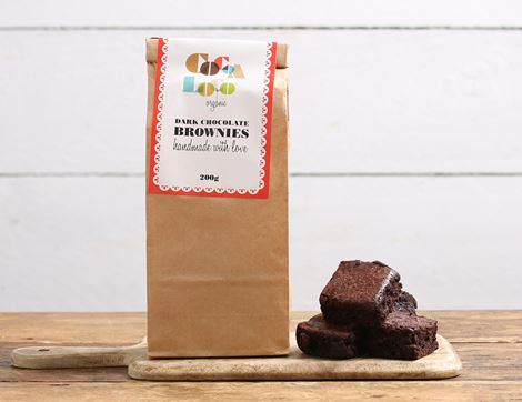 Dark Chocolate Brownies, Organic, Cocoa Loco (200g)