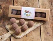 Handmade Champagne Truffles, Organic, Cocoa Loco (100g)